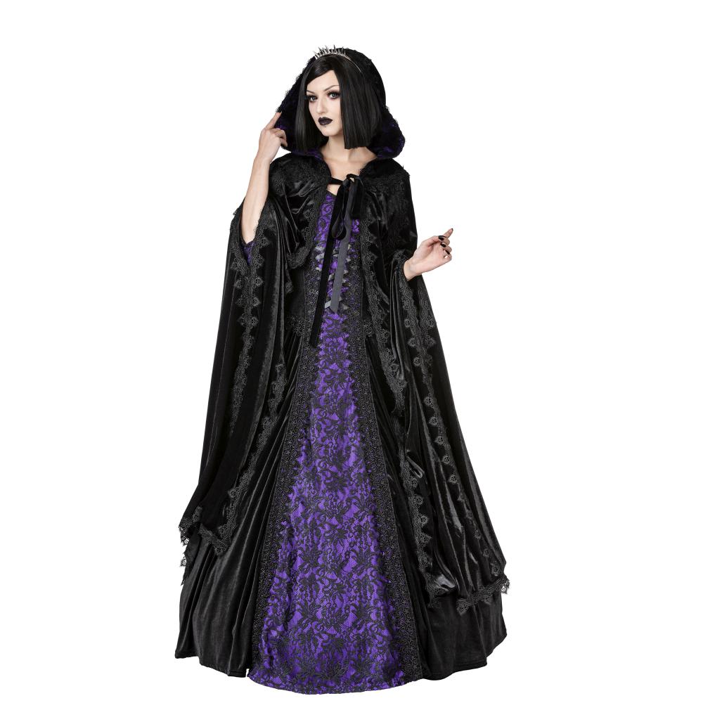 Sinister - 1009 Umhang - Schwarz/Lila